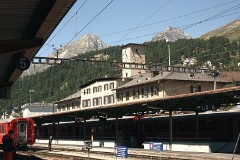 St. Moritz, Rhätische Bahn, 13. July 2003